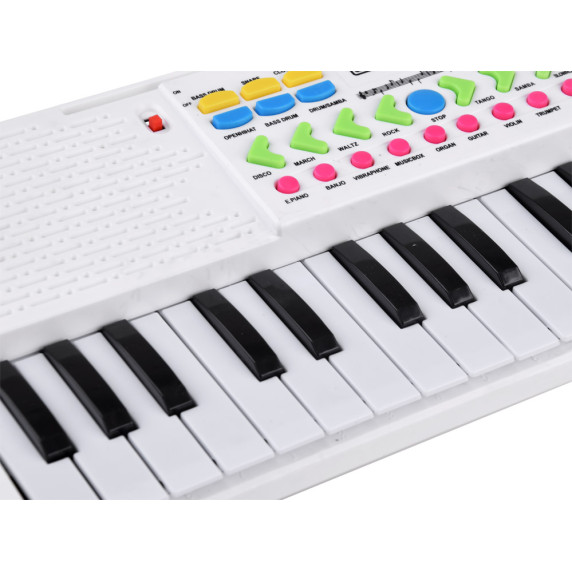 Mini szintetizátor 37 billentyűvel, mikrofonnal Inlea4Fun ELECTRONIC KEYBOARD