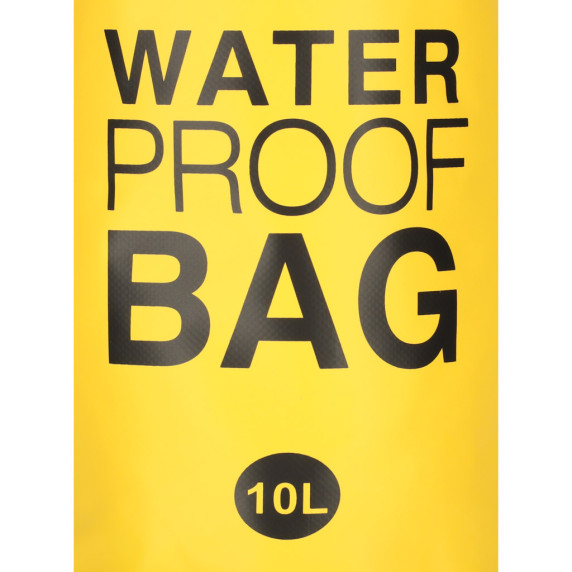 Vízálló táska 10 l Water proof bag - sárga