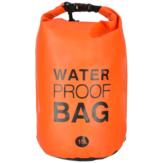 Vízálló táska 15 l Water proof bag - narancssárga