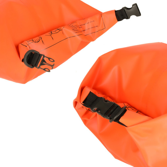 Vízálló táska 15 l Water proof bag - narancssárga