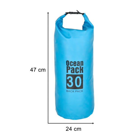 Vízálló táska 30 l Ocean Pack - kék