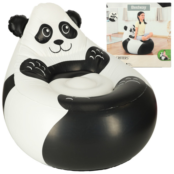 Felfújható fotel 72 x 72 x 64 cm BESTWAY 75116 - panda