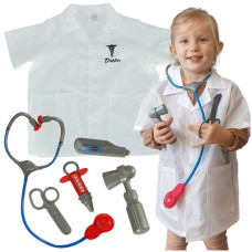 Orvos jelmez gyerekeknek kiegészítőkkel 3-8 éves korig Inlea4Fun DOCTOR Előnézet