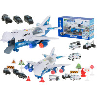 Rendőrségi repülőgép autókkal Inlea4Fun AVIATION 