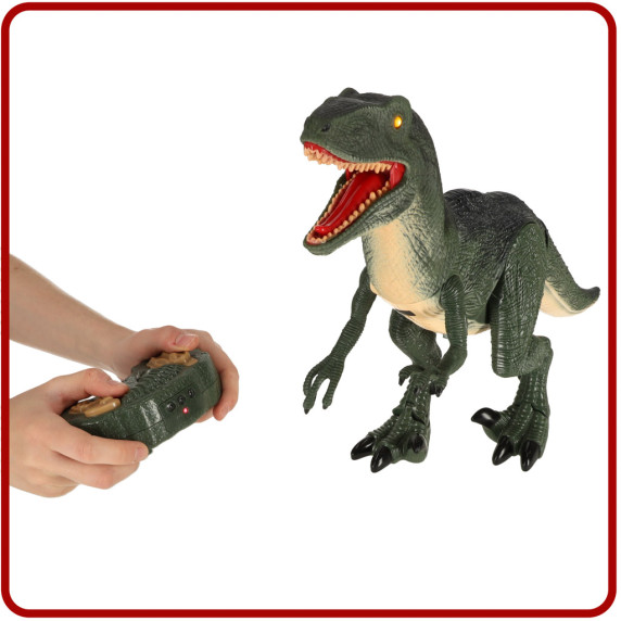 RC távirányítós dinoszaurusz DINOSAUR PLANET Velociraptor