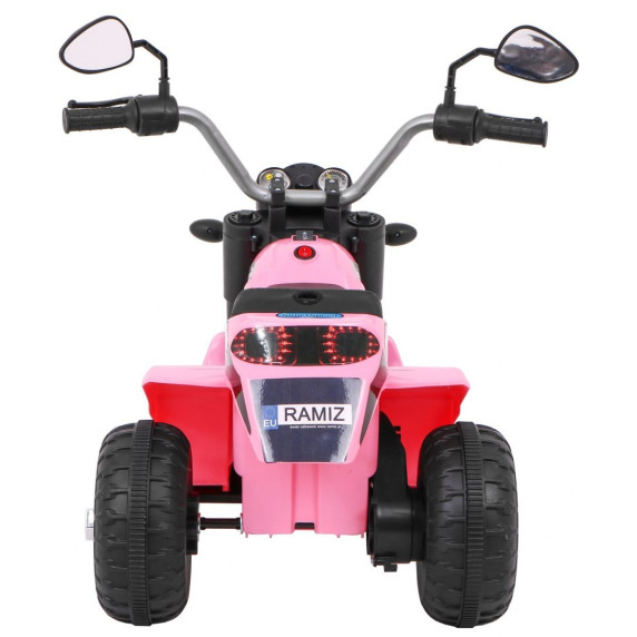 Elektromos háromkerekű kismotor Inlea4Fun MINI BIKE - Rózsaszín