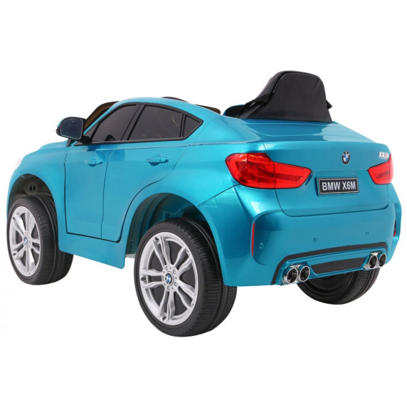 Elektromos kisautó BMW X6M - Lakkozott kék