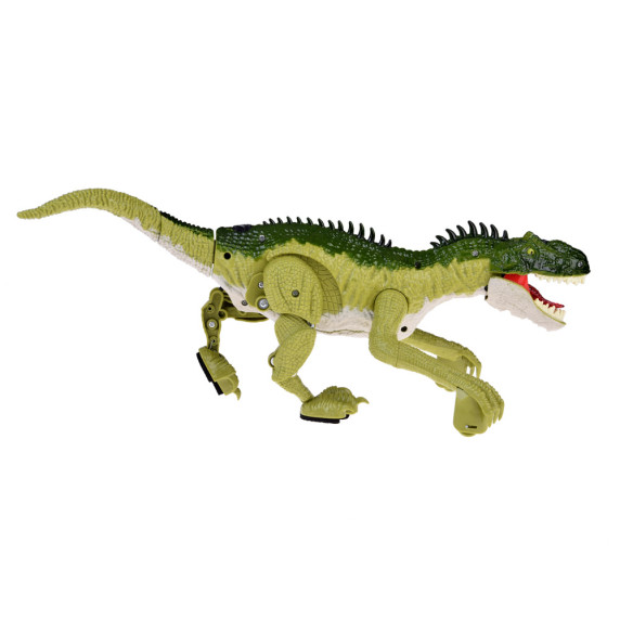 RC távirányítós dinoszaurusz Inlea4Fun DINOSAUR WORLD - zöld