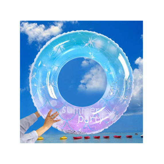 Felfújható gyerek úszógumi 70 cm Inlea4Fun SP0751