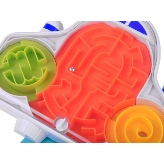 Arcade játék labirintus, űrrakéta alakú Inlea4Fun MAZE PLANE