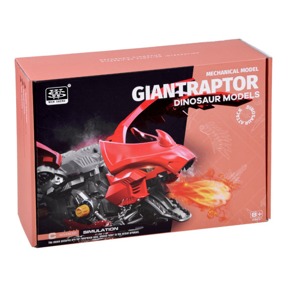 Építöjáték dinoszaurusz RAPTOR Inlea4Fun GIANTRAPTOR