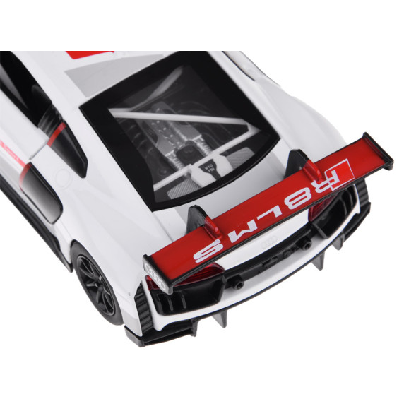 Játék fémautó Audi R8 LMS 1:32 Inlea4Fun METAL SPEED ZONE