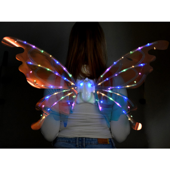 Világító mesés pillangó szárnyak Inlea4Fun FAIRY WINGS