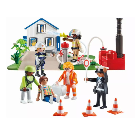 Figurák és kiegészítők építőkockákhoz 120 darabos Playmobil My Figures 70980