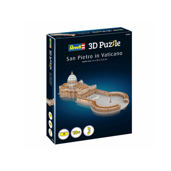 3D térbeli puzzle Szent Péter-bazilika Vatikán 68 darabos REVELL ZA5435