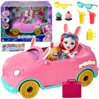 Enchantimals baba  Bree Bunnymobile játékautóval 