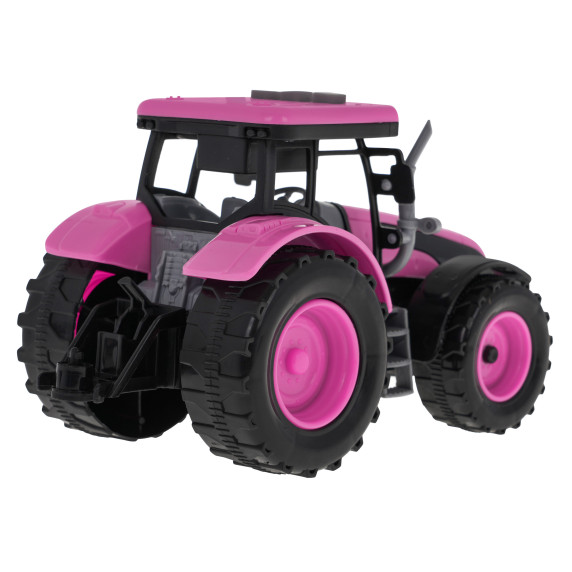 Interaktívny traktor Inlea4Fun FARM TRUCK SET - Rózsaszín