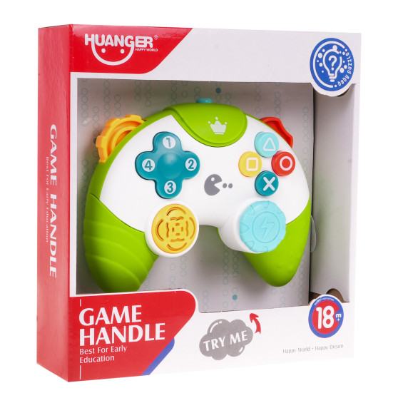 Interaktív gamepad játékvezérlő konzol HUANGER Game Handle