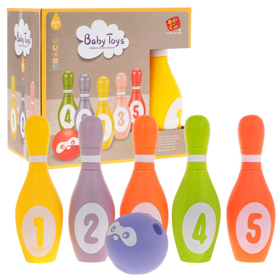 Bbowling teke készlet Inlea4Fun BABY TOYS