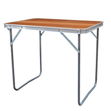 Összecsukható kemping asztal 70x50x60 cm AGA MR2022-Wooden - Barna Előnézet