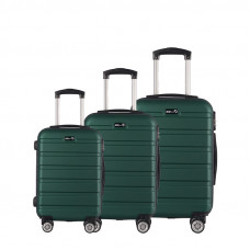 Bőrönd szett Aga Travel MR4650-DarkGreen - Zöld Előnézet