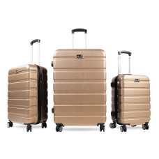 Aga utazási bőrönd készlet MR4650 arany Előnézet