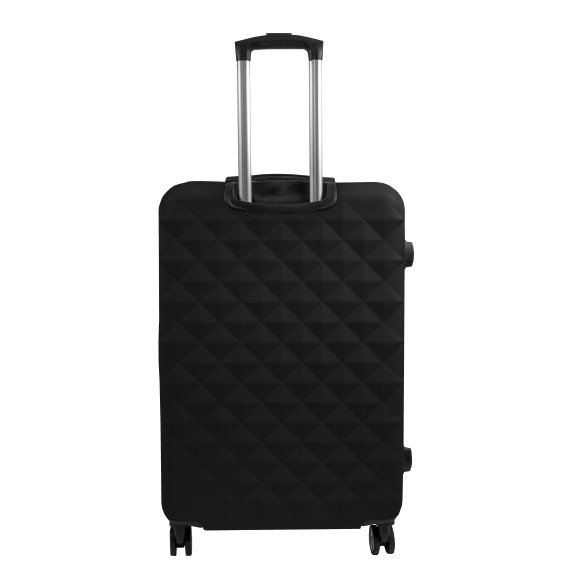 Bőrönd szett AGA Travel MR4655-Black - fekete