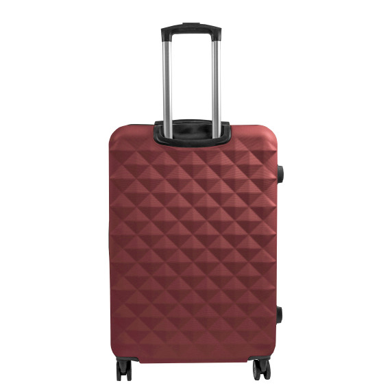 Bőrönd szett AGA Travel MR4655-DarkRed - sötétpiros