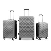 Bőrönd szett AGA Travel MR4655-Grey - szürke 