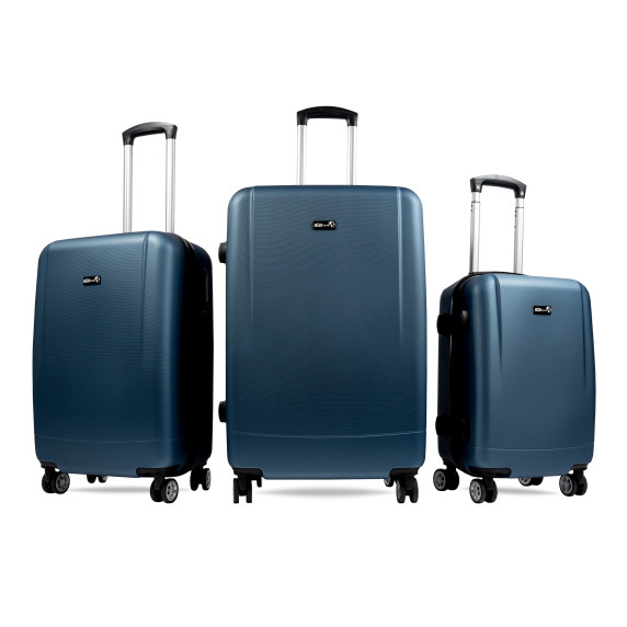 Bőrönd szett AGA Travel MR4656-Dark Blue - sötétkék