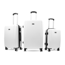 Bőrönd szett AGA Travel MR4656-White - fehér Előnézet