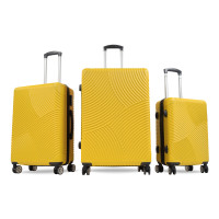 Bőrönd szett AGA Travel MR4654-Orange - világos narancssárga 