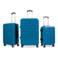 Bőrönd szett AGA Travel MR4658-Dark-Turquoise - sötét türkiz 