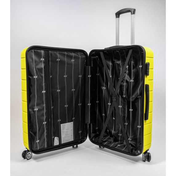 Bőrönd szett AGA Travel MR4658-Yellow - sárga