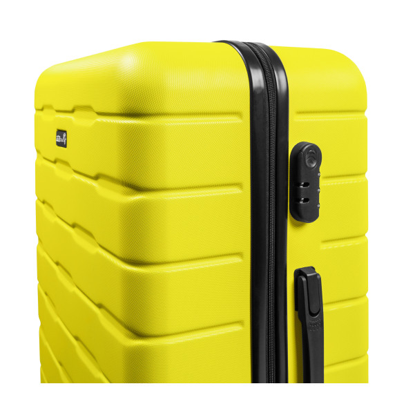 Bőrönd szett AGA Travel MR4658-Yellow - sárga