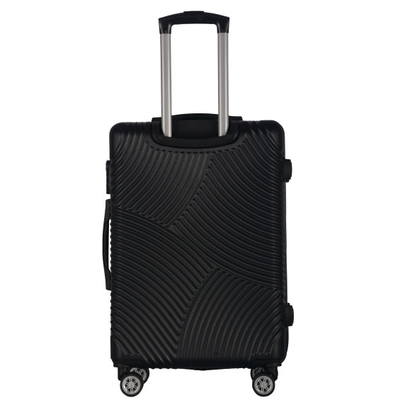 Bőrönd AGA Travel MR4665-Black - fekete