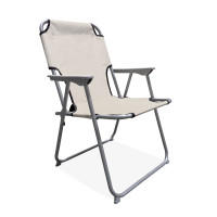 Összecsukható  kerti szék AGA OXFORD MR2124-Beige - bézs 