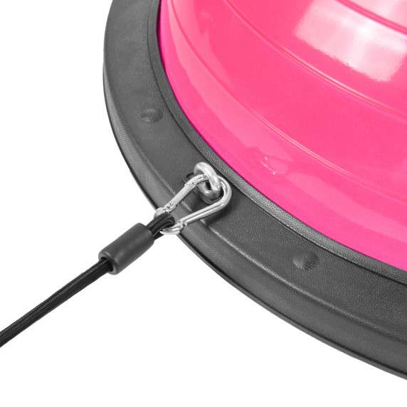 Egyensúly párna, koordinációs félgömb 58 cm AGA DS63PINK - rózsaszín