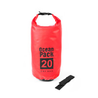 Vízálló táska 20 l AGA DS1503-RED - piros 
