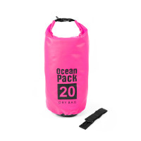 Vízálló táska 20 l AGA DS1503-ROSE RED - rózsaszín 