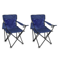 2x Kemping szék AGA MR2001-Blue-2 - kék 
