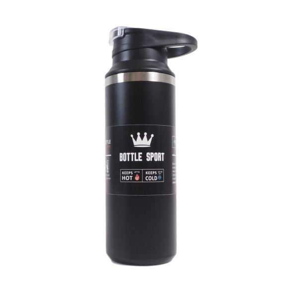 Termosz 500 ml AGA DS2704-BLACK - fekete