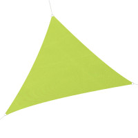 Háromszög alakú árnyékoló, napvitorla 3x3x3 m AGA MR2139 - Light Green - világos zöld 