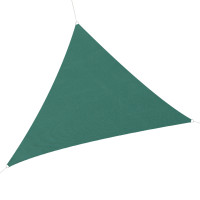 Háromszög alakú árnyékoló, napvitorla 3,6x3,6x3,6 m AGA MR2140 - Dark Green - sötétzöld 