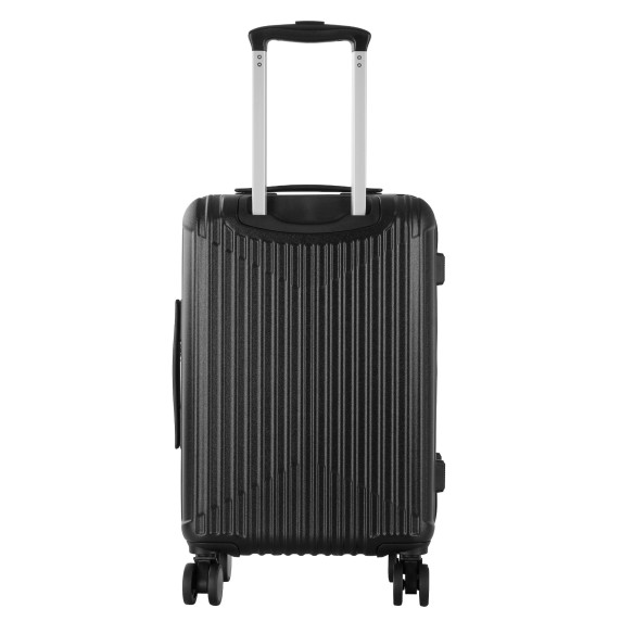 Bőrönd szett AGA Travel MR4666 - Black - fekete