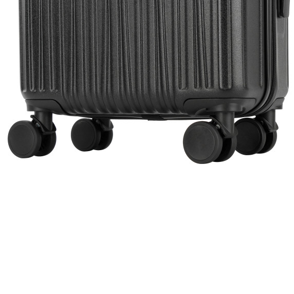 Bőrönd szett AGA Travel MR4667 - Black - fekete