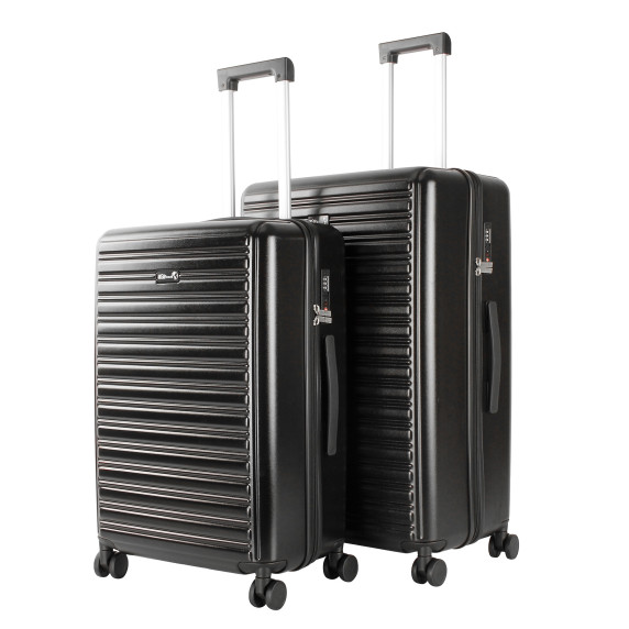 Bőrönd szett AGA Travel MR4673 - Black - fekete