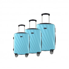 Bőrönd szett Aga Travel MR4653-LightBlue - Világos kék Előnézet