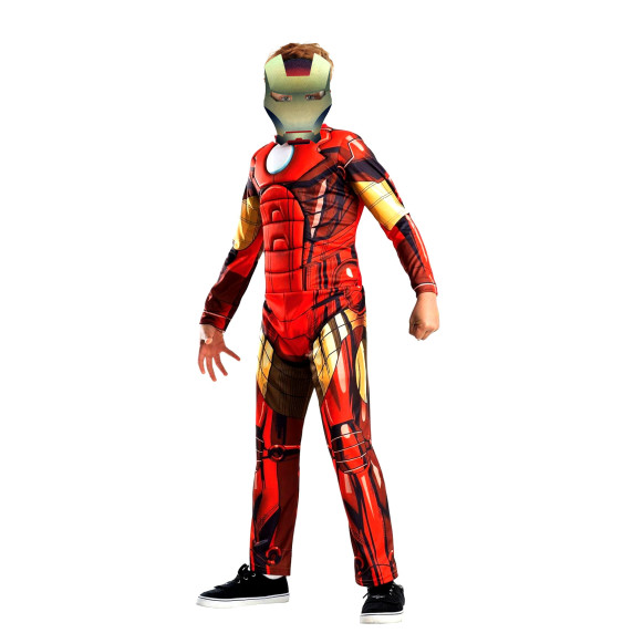 Vasember jelmez Iron Man S 110-120 cm Aga4Kids MR1570-S