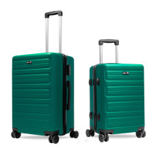 Bőrönd készlet 2 darabos AGA Travel MR4657-Dark Green - Sötétzöld Előnézet